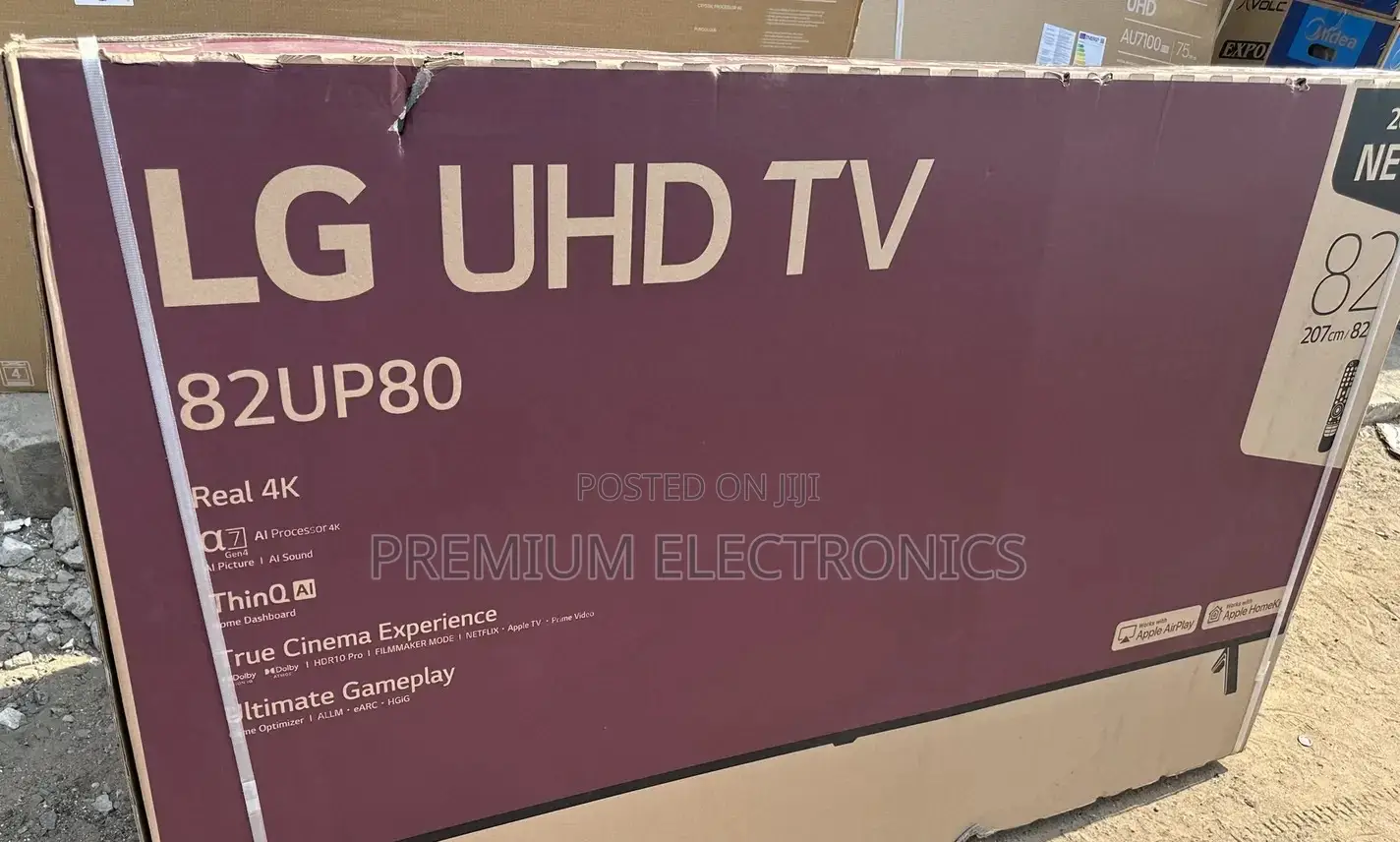 Dazzling Ultra HD 82" Uhd Webos, Thinq Ai LG TV 82up80