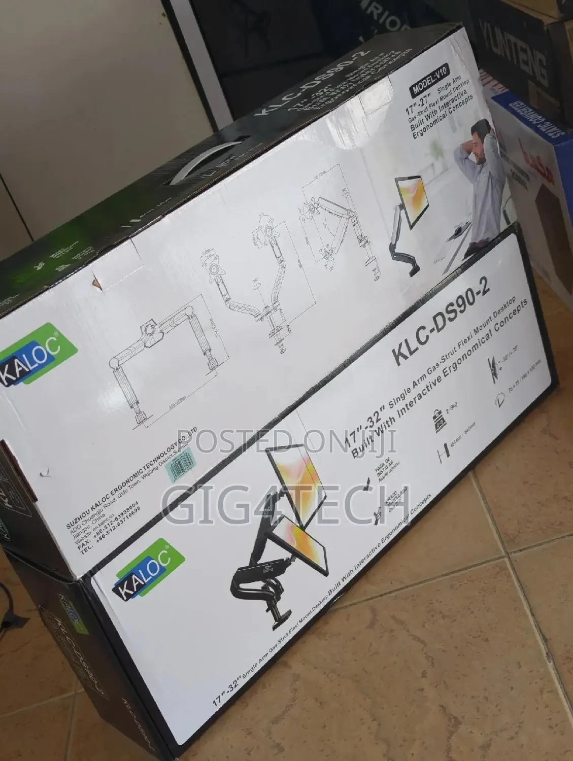 Dual Monitor Mount V10 17"-27"