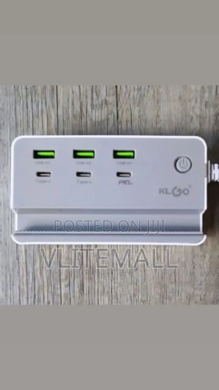 Power Socket With Phone Holder