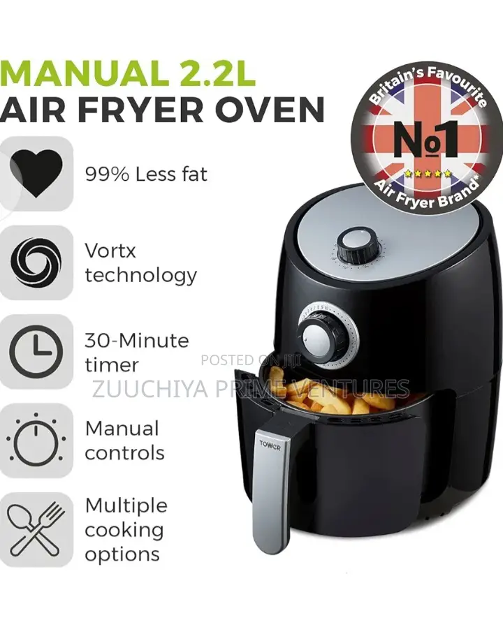 2.2l Tower Air Fryer From Uk