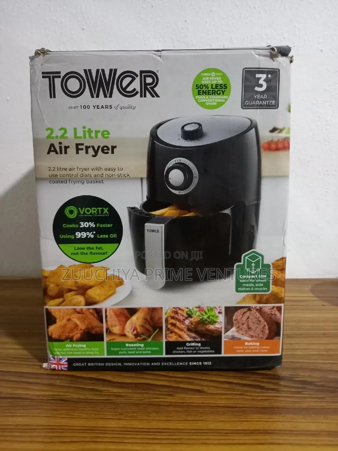 2.2l Tower Air Fryer From Uk
