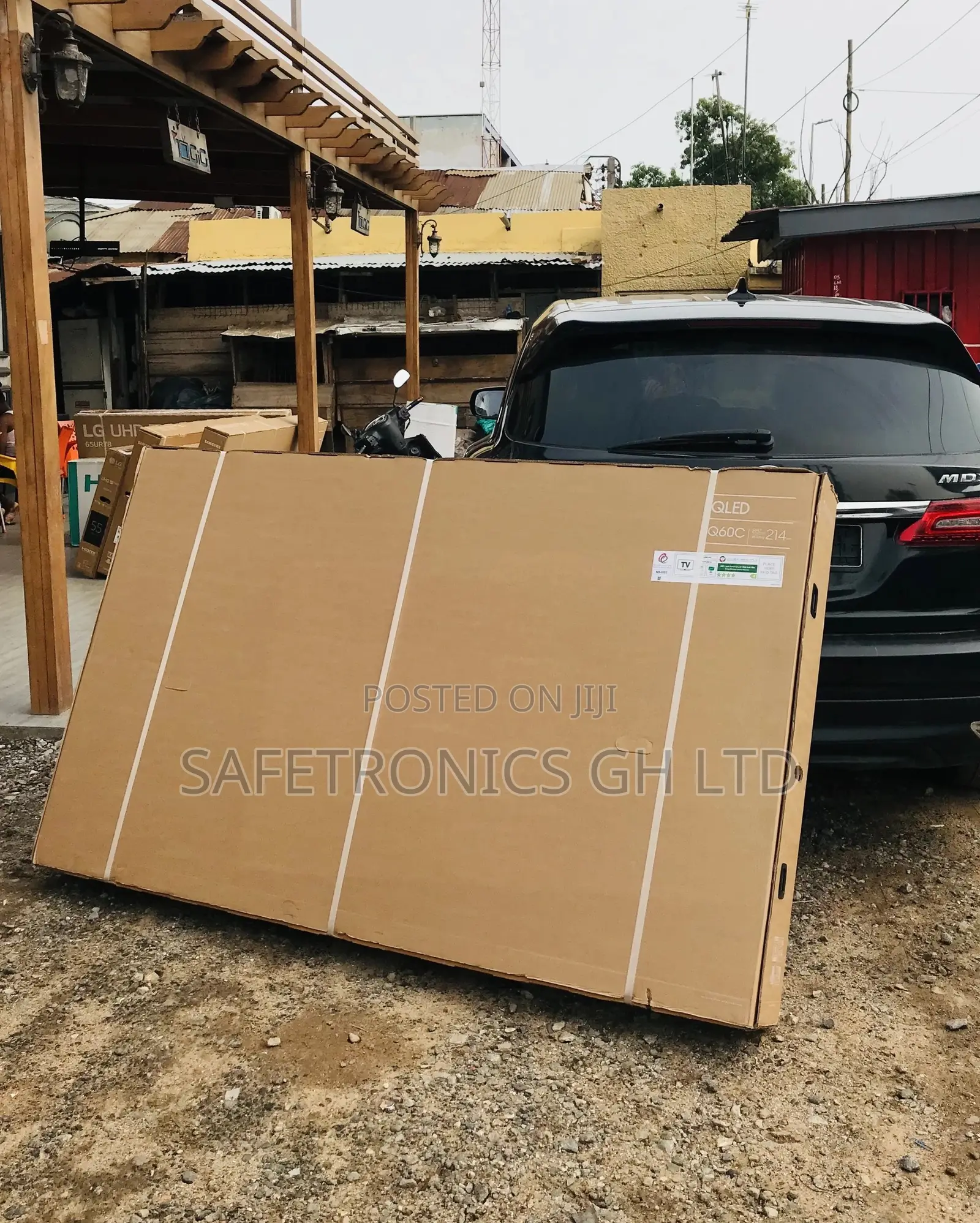 Samsung Smart Qled Q60c Glossy 85 Inches Black Tv