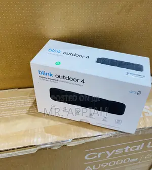 Sealed in Box Blinks Outdoor 4 Camera Set(Black).