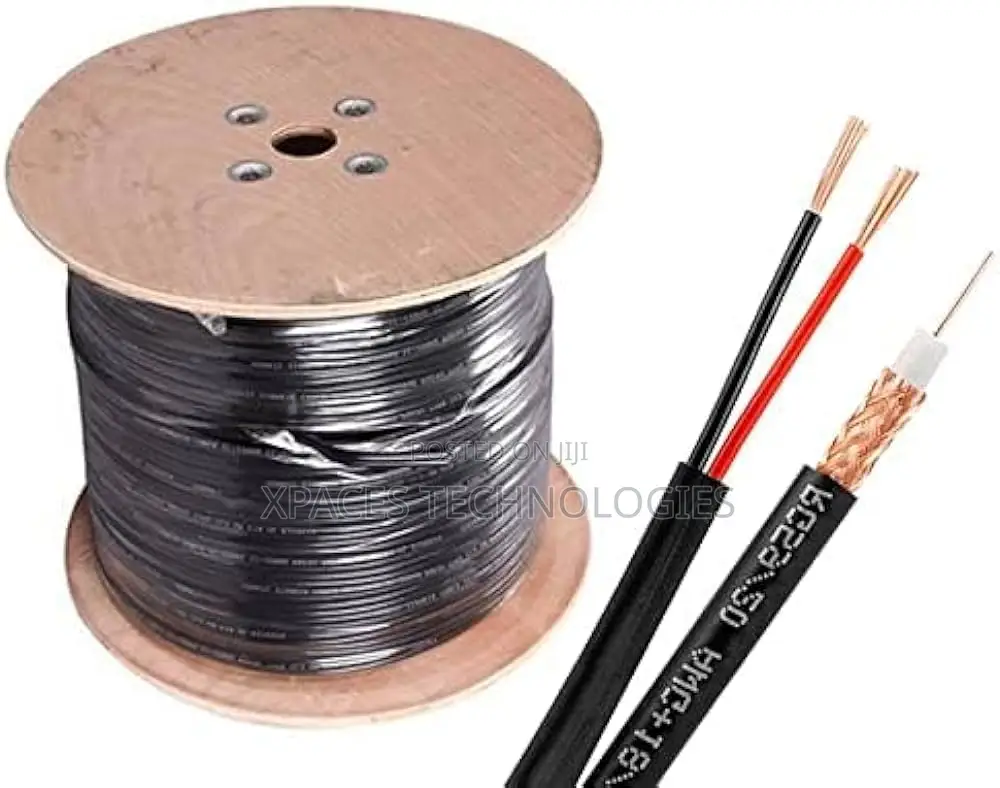 Rg59 Solid Coaxial Cable For CCTV 100m