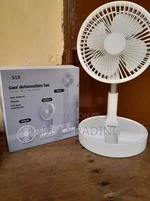 Cool Deformation Rechargeable Fan