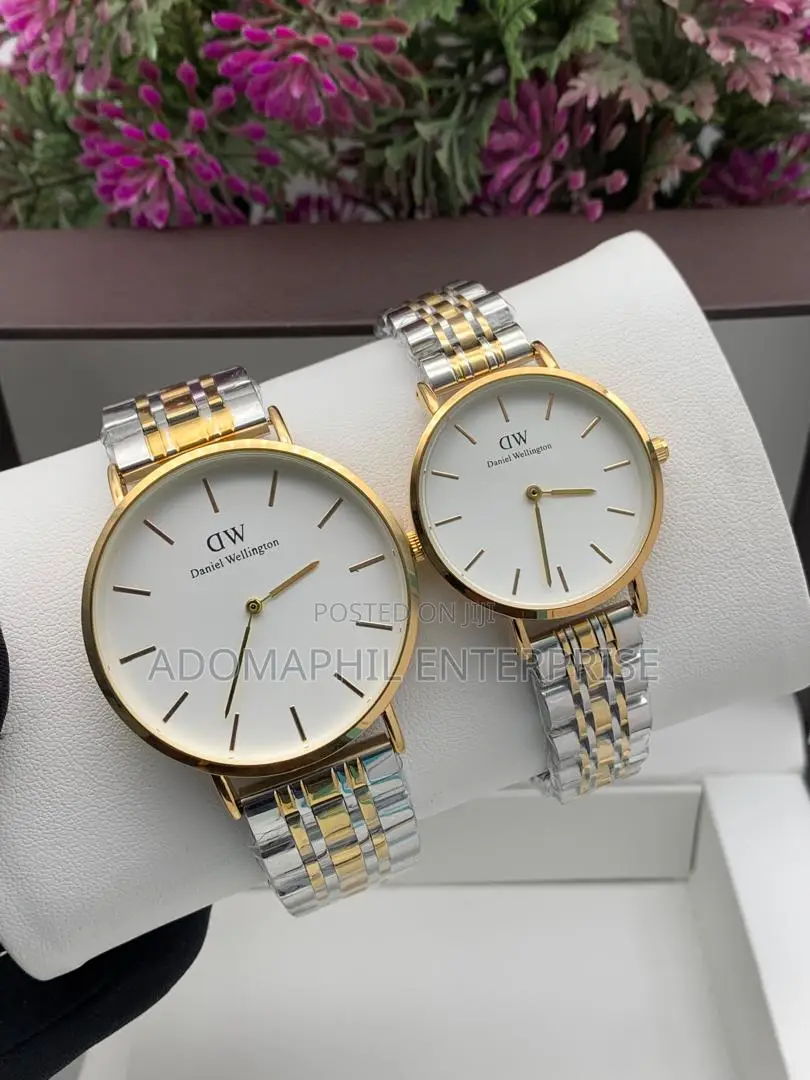Anti-Fade Authentic Daniel Wellington Couple Watch