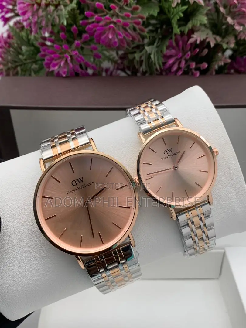 Anti-Fade Authentic Daniel Wellington Couple Watch