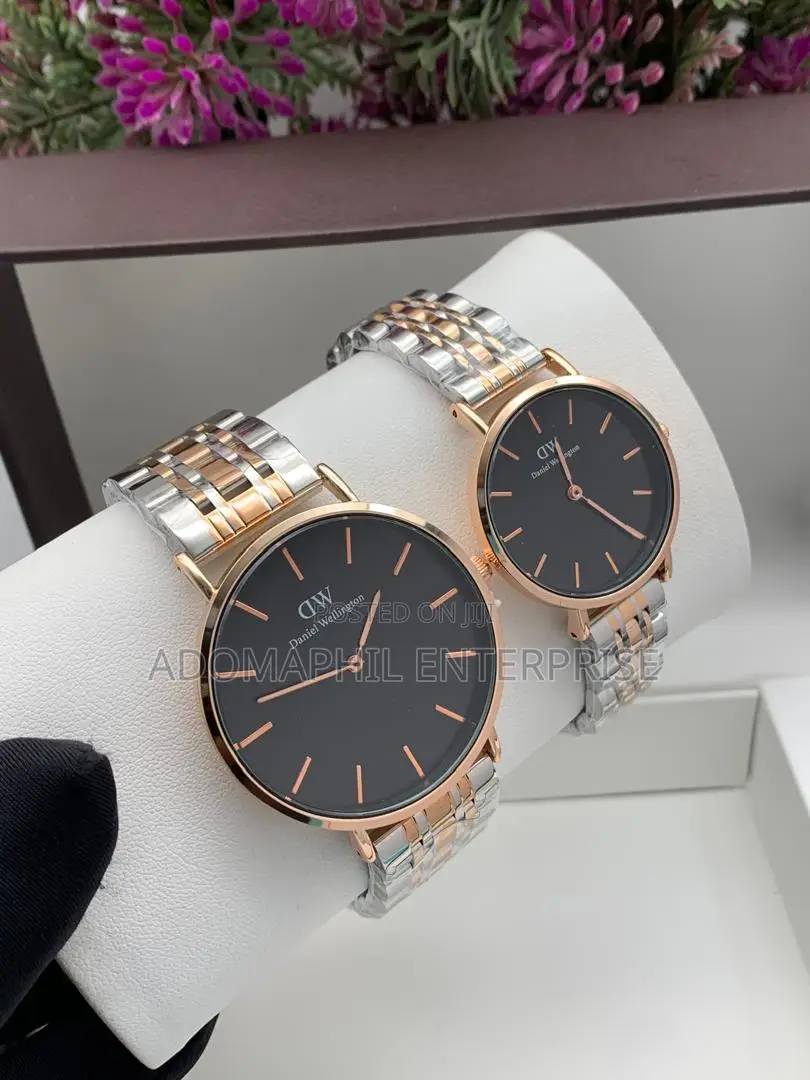 Anti-Fade Authentic Daniel Wellington Couple Watch