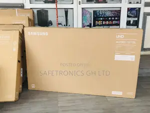 Glossy Samsung 55 Inches Led Black Au70 Tv
