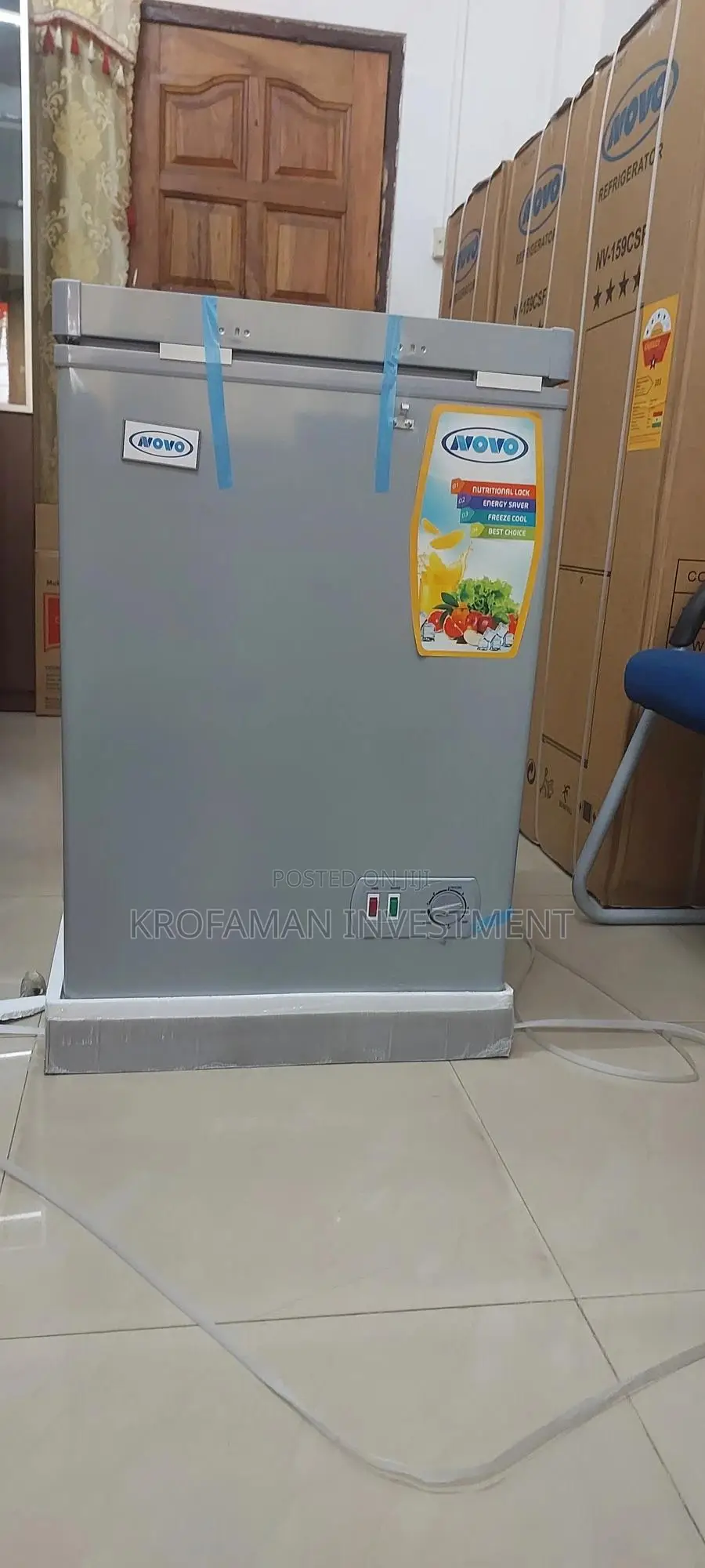 Novo Nv-101cf Chest Freezer 101l