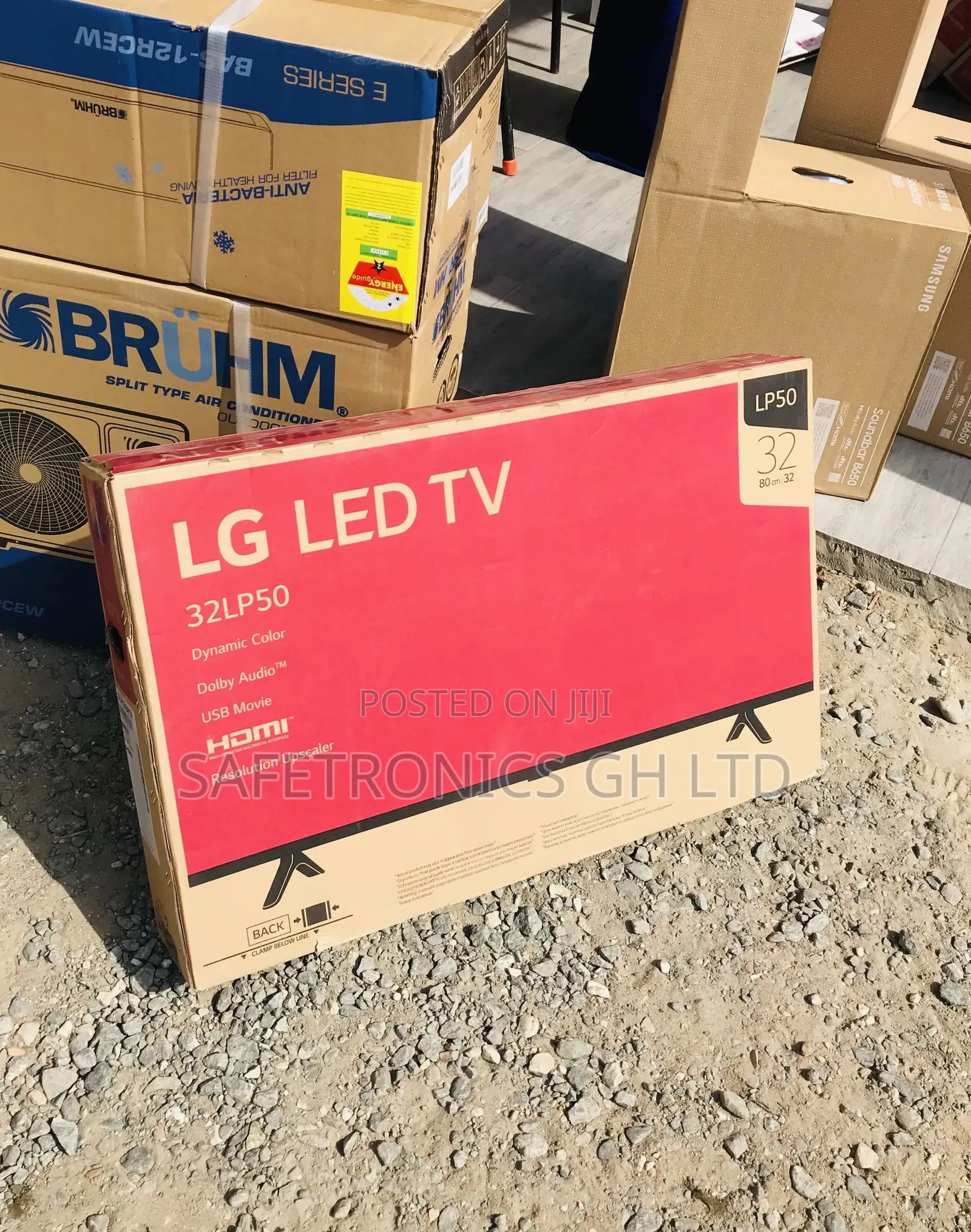 LP50 32 Inches Glossy Black LG Led Tv