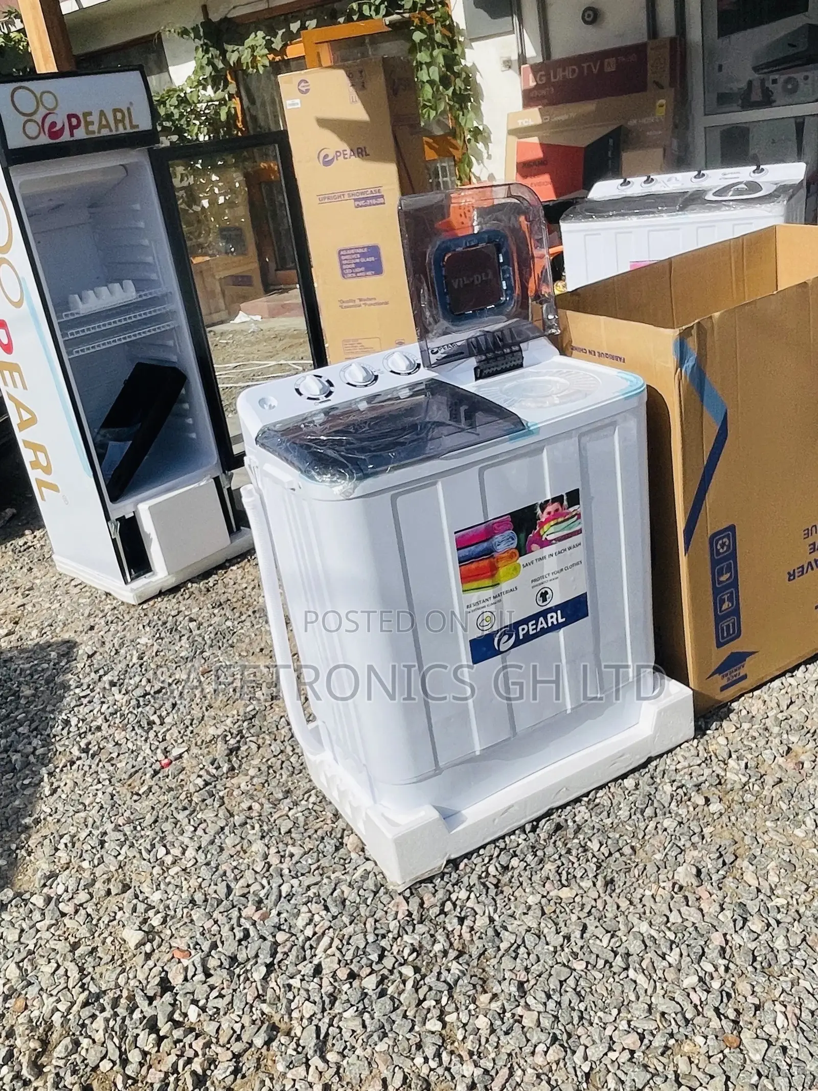 Semiautomatic Topload 10kg Pearl Electric Washingmachine