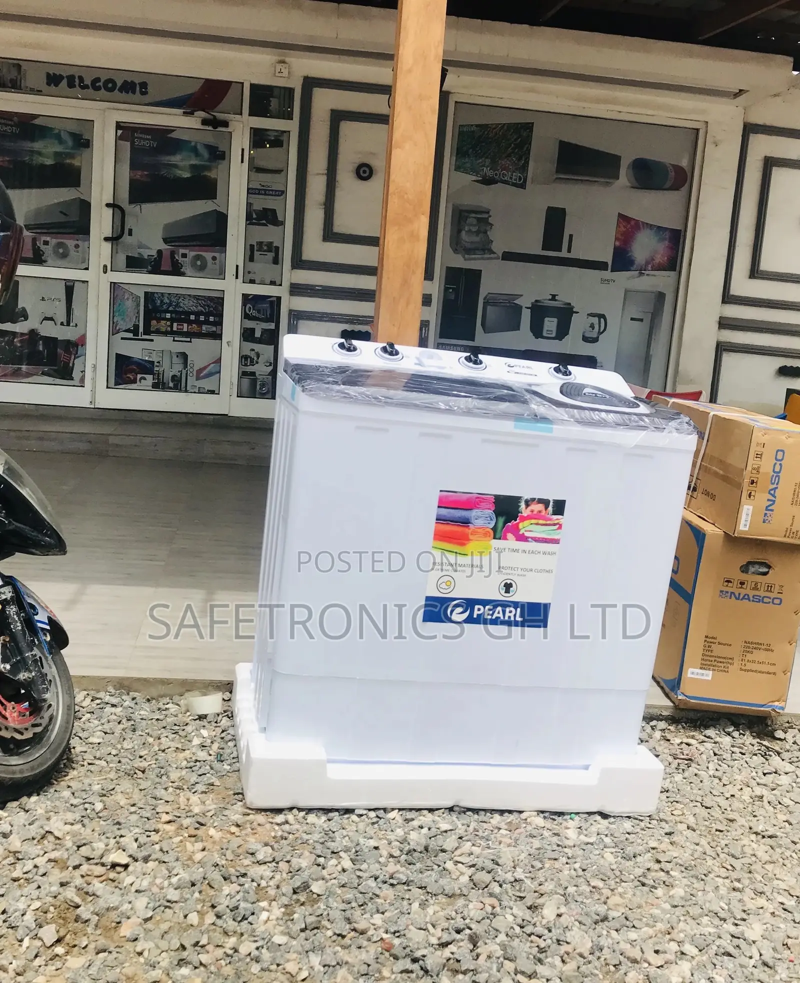 Pearl Semiautomatic Topload 10kg Washingmachine