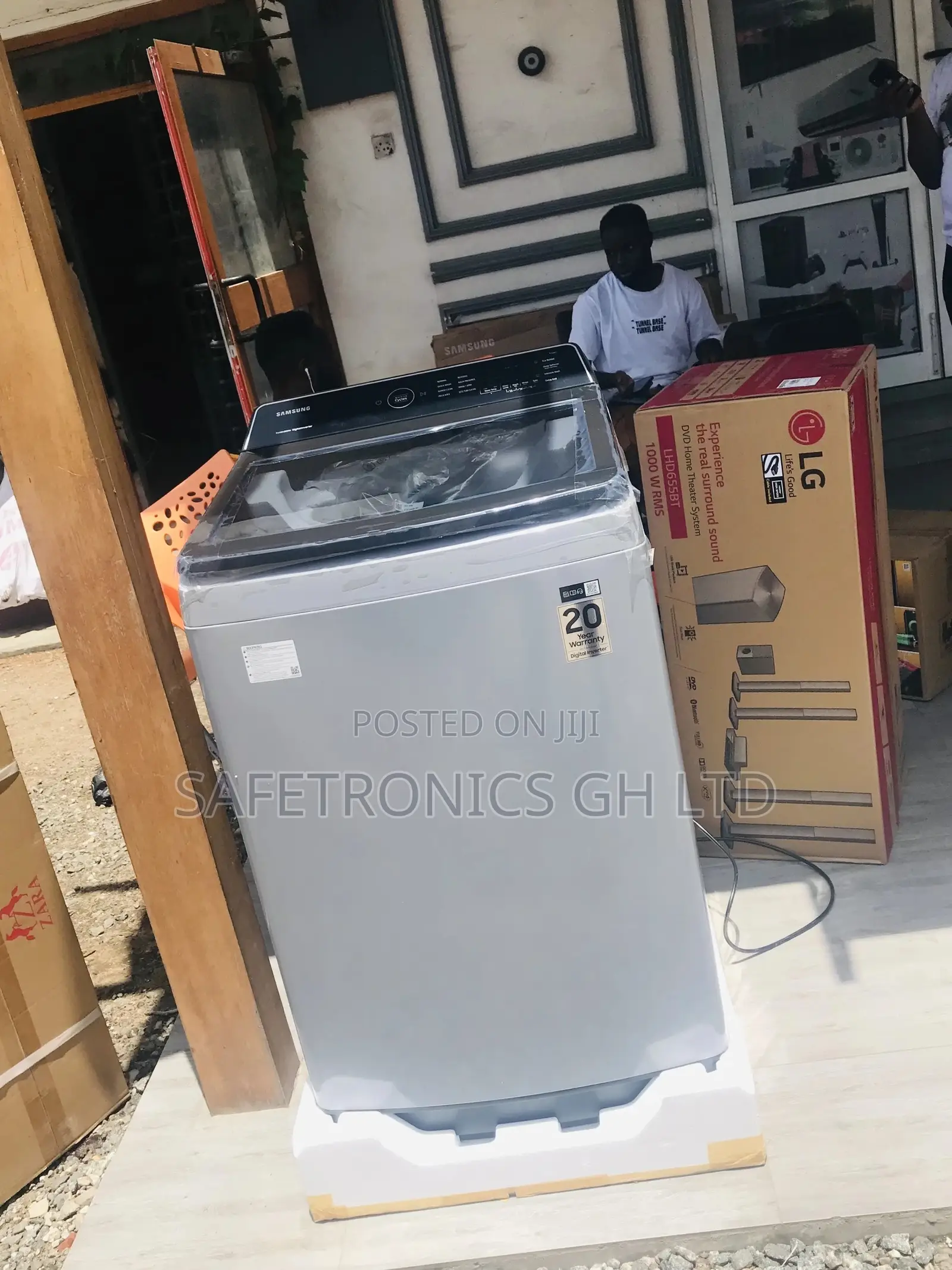 16kg Topload Fullyautomatic  Samsung Gray Washingmachine