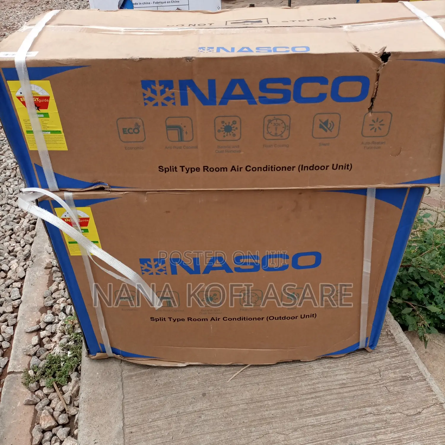 Nasco 2.0hp Split Type Ac R410 Gas