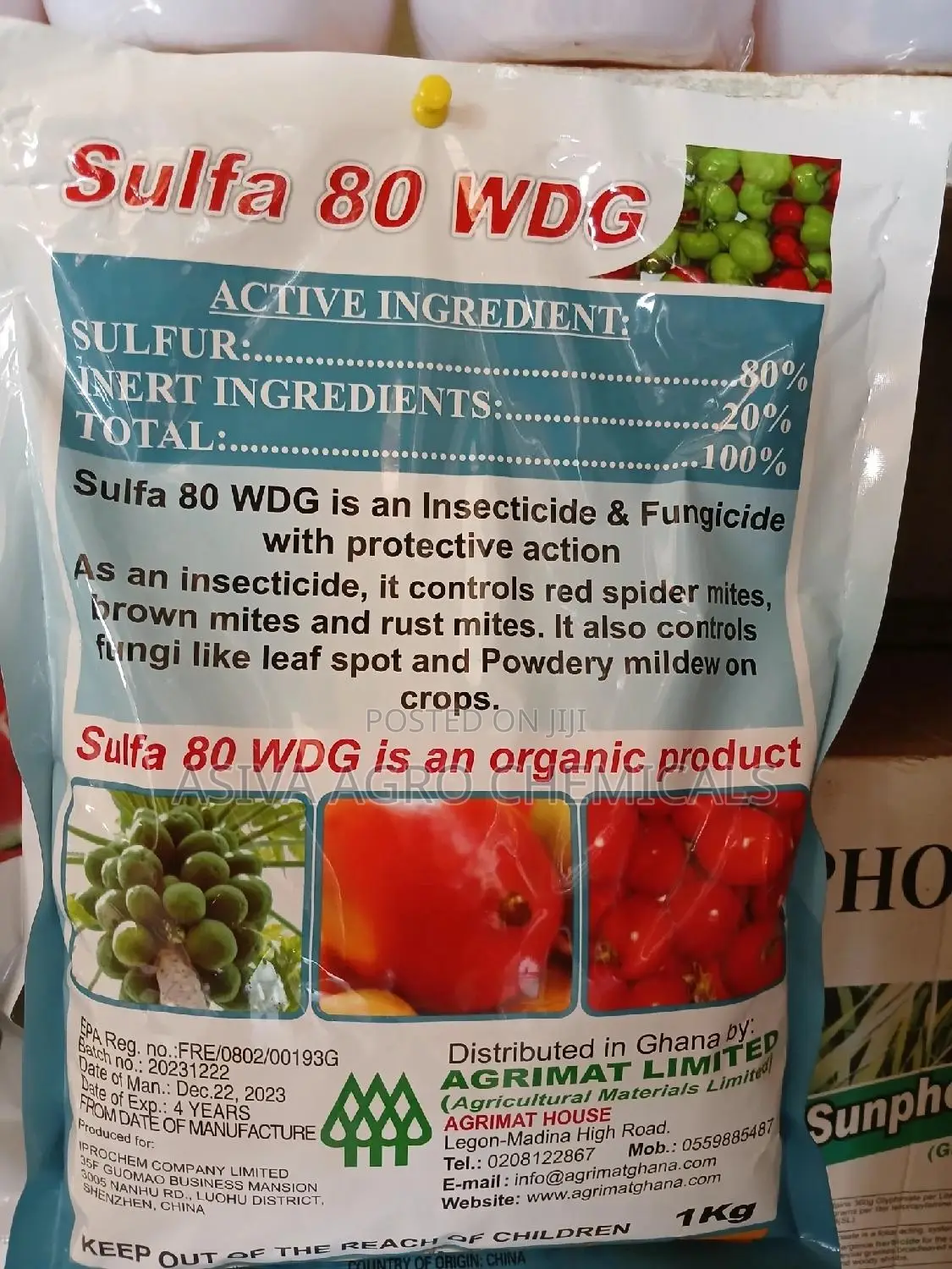 Fungicide and Bactericide