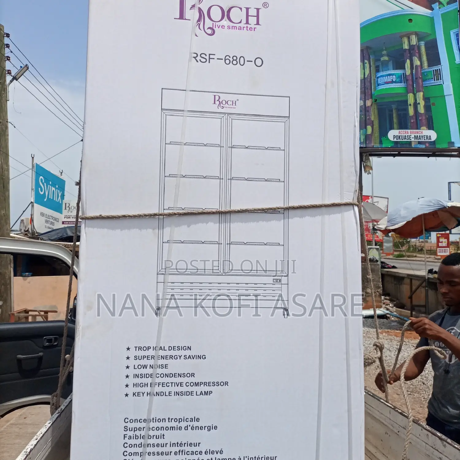 Roch 500litres Display Refrigerator