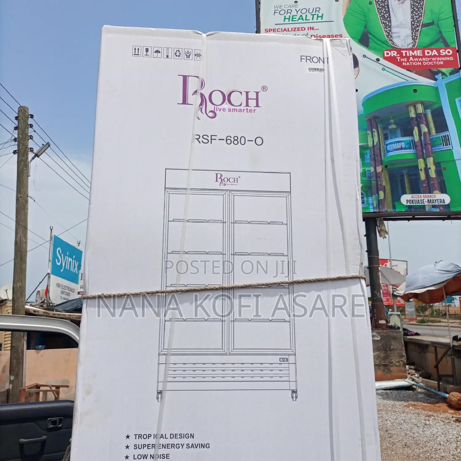 Roch 500litres Display Refrigerator