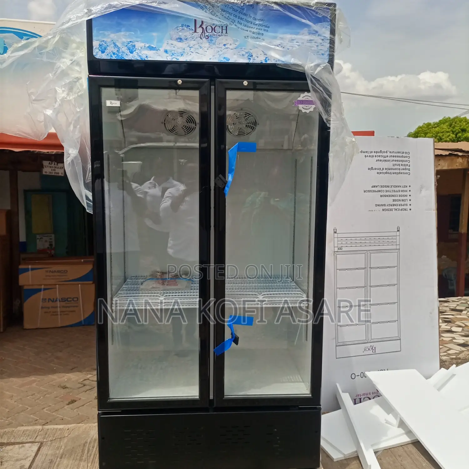Roch 500litres Display Refrigerator