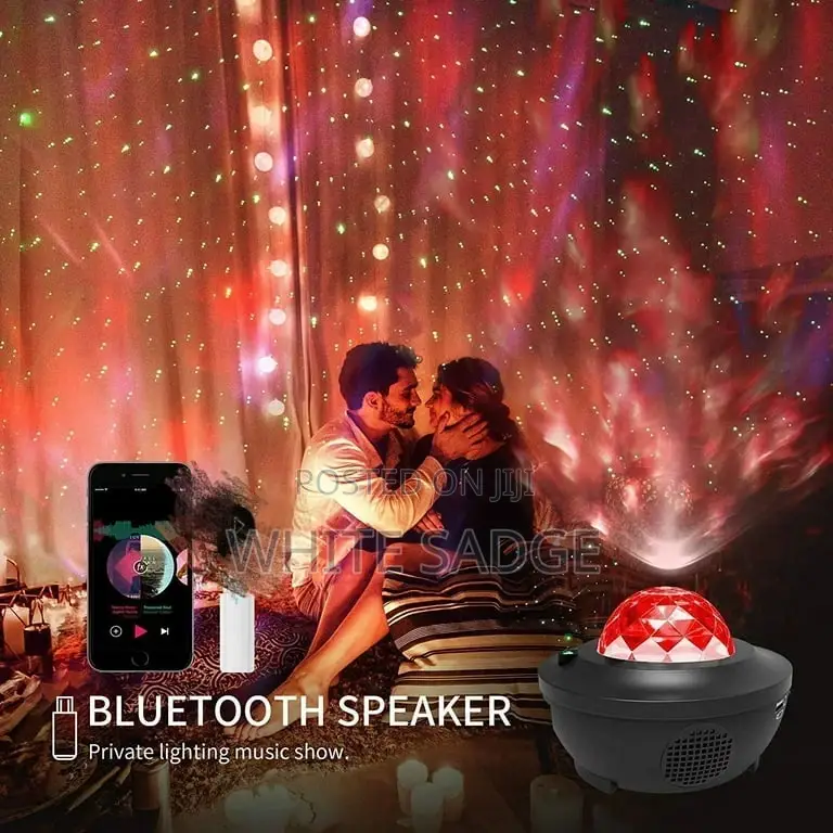 Starry Projector/Bluetooth Speaker Light