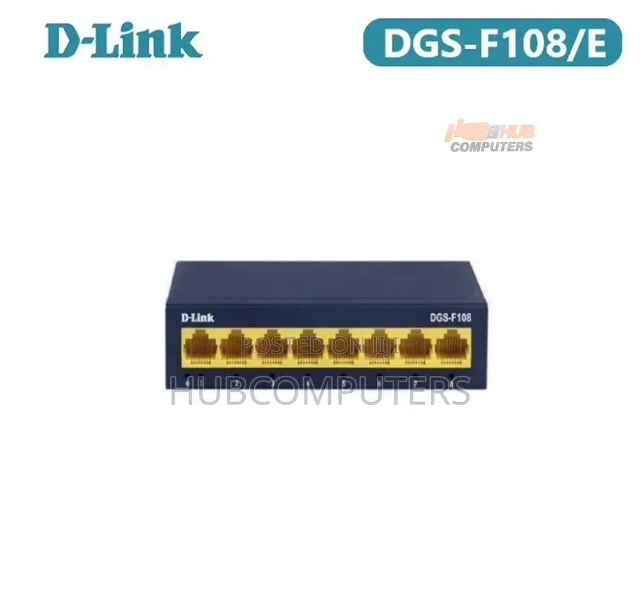 D-Link DGS-F1008a 8 Port Gigabit Desktop Switch