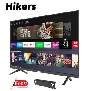 Hikers 50'' Frameless Smart Android TV - Black