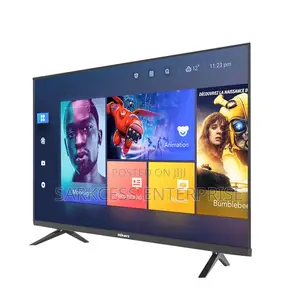 Hikers 55'' Inch Frameless Android Smart Led TV - Black