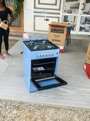 Oven With Grill Volcano Glass Lid 50x50 4 Gas Cooker