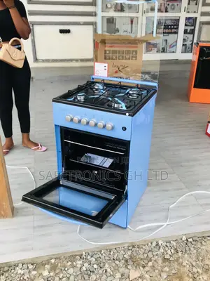 50x50 4 Gas Cooker Oven With Grill Volcano Glass Lid