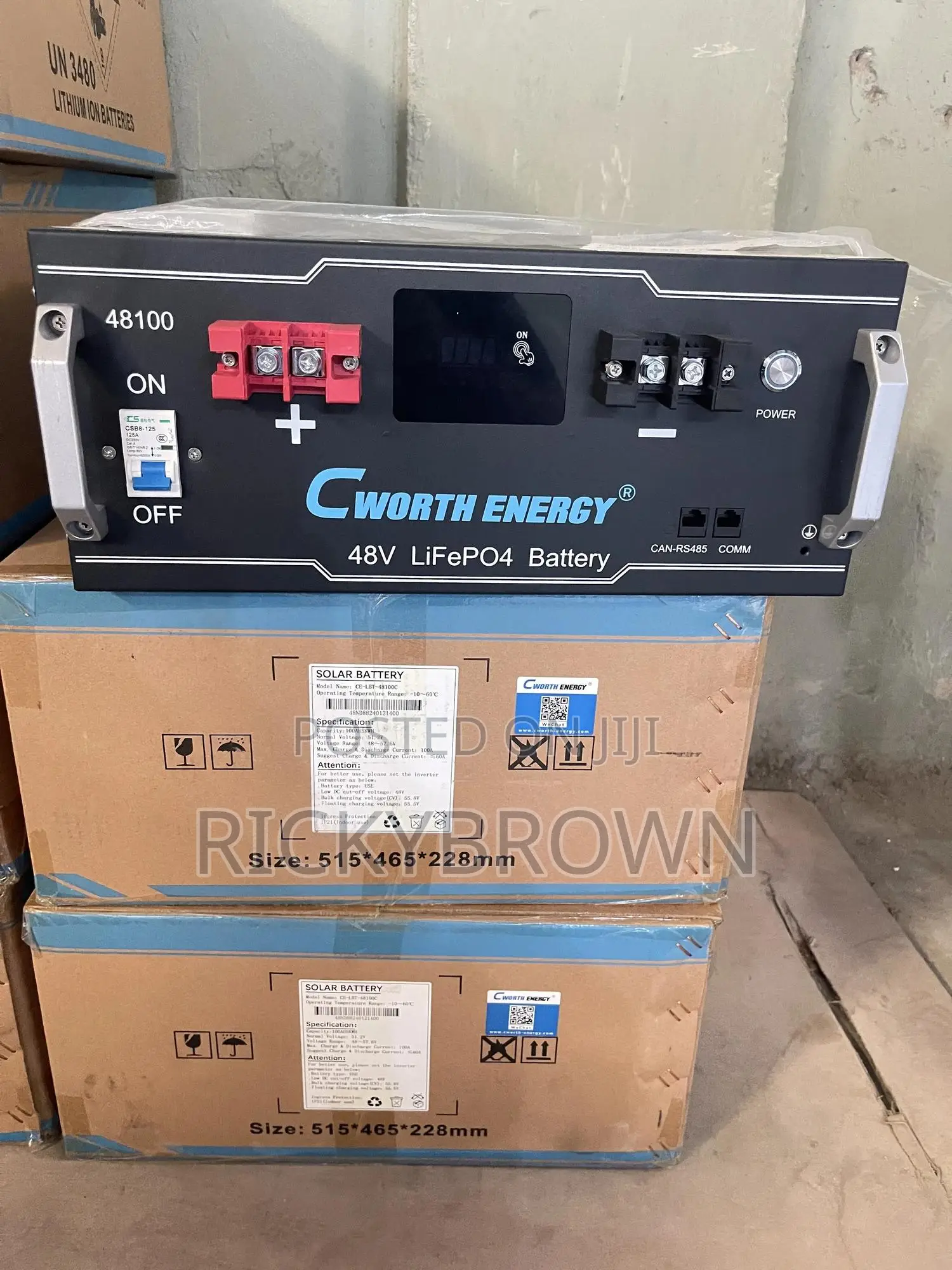 48v 100ah (5kwh) LITHIUM ION BATTERIES