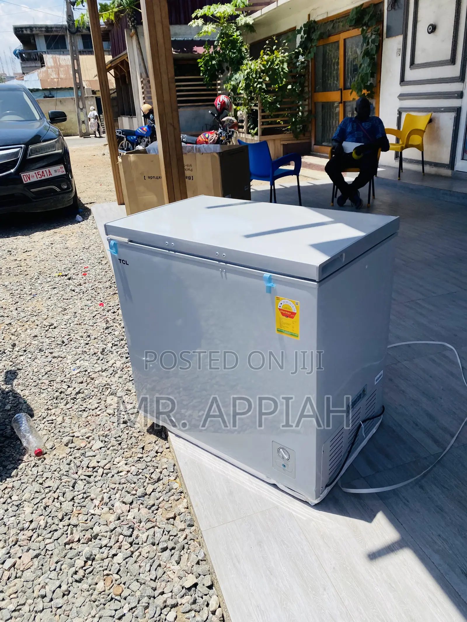 Sealed in Box TCL 208 Single Door Electric Freezer(Gray).