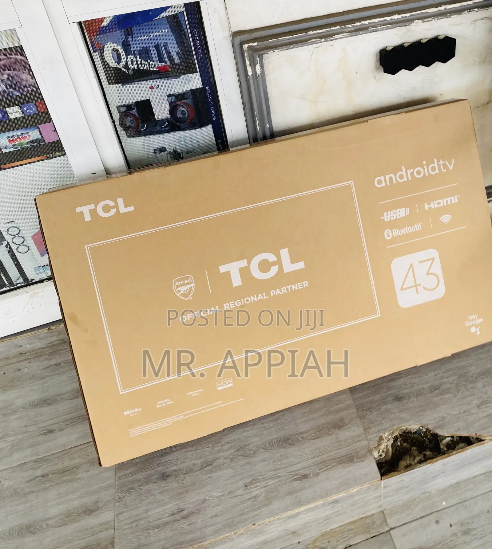 Adorable TCL 43s5400 43” Full HD Smart Led Tv(Black).