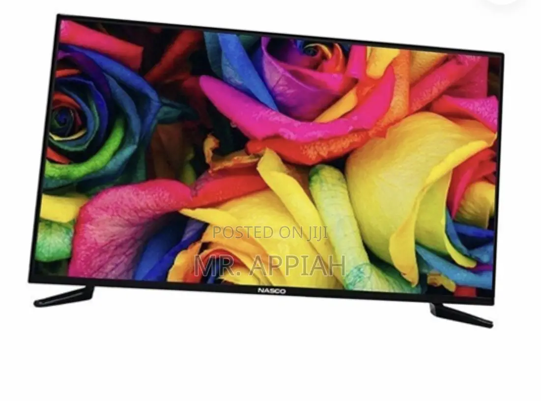 Durable Nasco 32 Inch Digital Satellite Led Tv(Black).