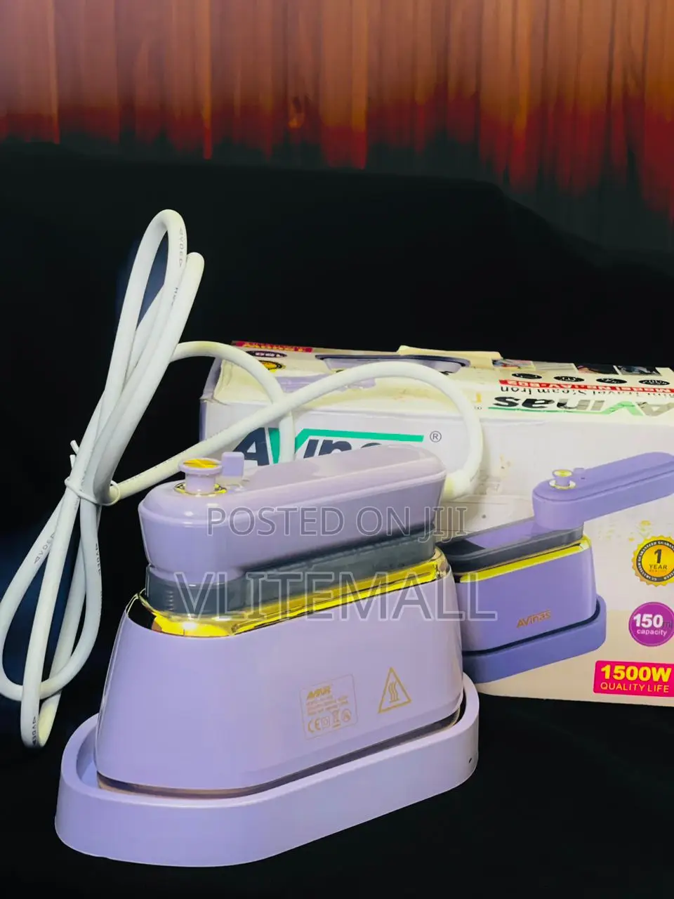 AVINAS Mini Travel Steam Iron ( AV-602 )