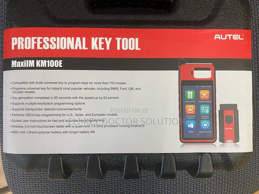 Original Autel Km100 Key Programmer + Lifetime Free Updates