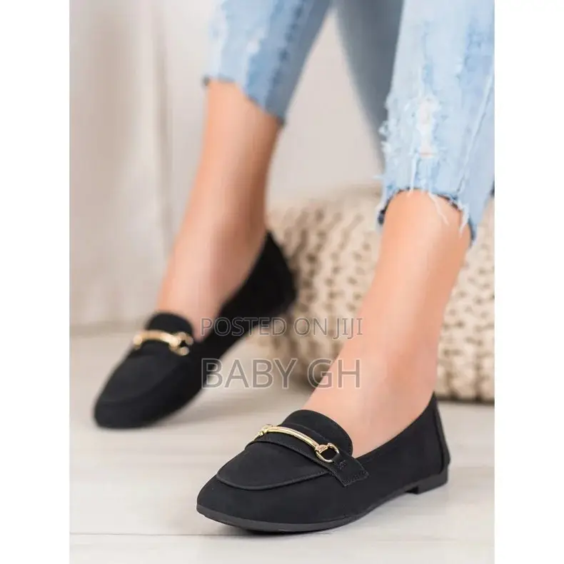 Lipsy London Black Girls Loafers