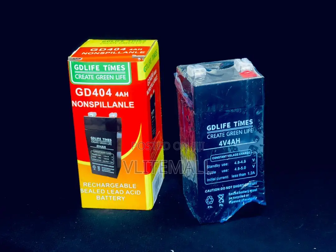 4v-4ah Sealed Lead Acid Battery