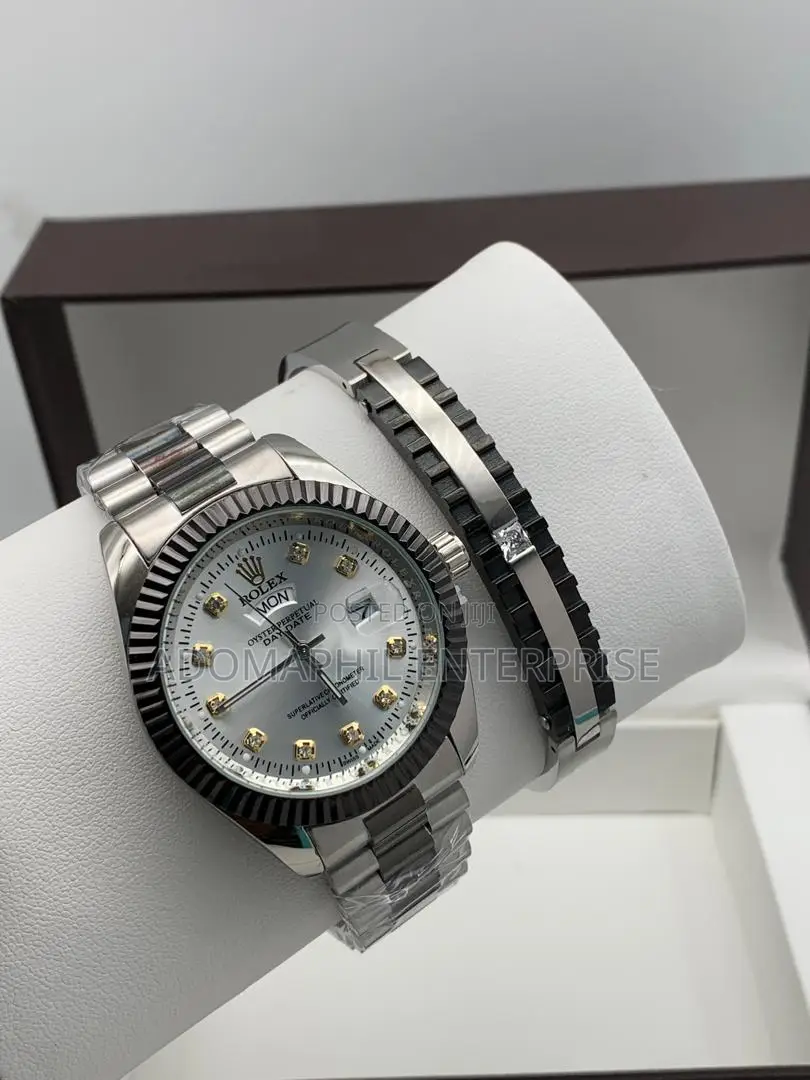 Quality Rolex Watch and Bracelet