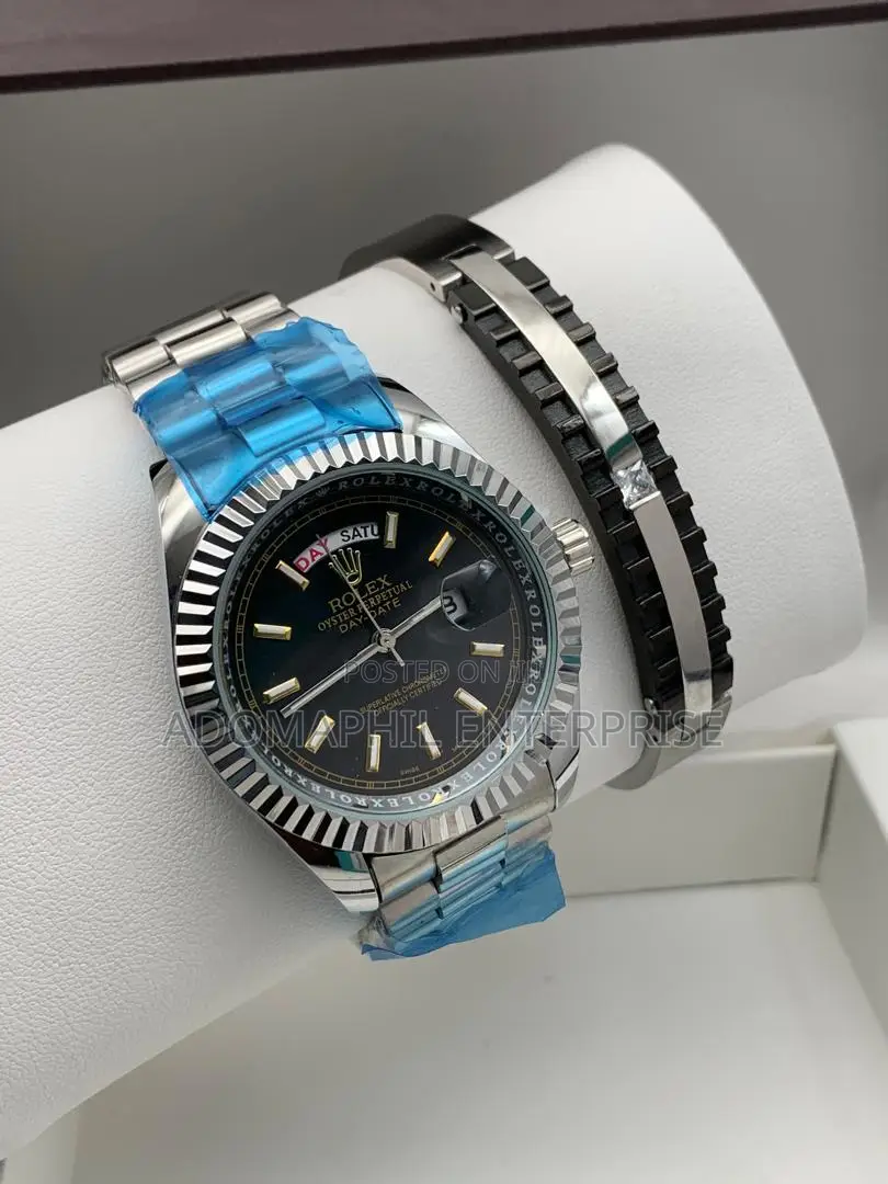 Quality Rolex Watch and Bracelet