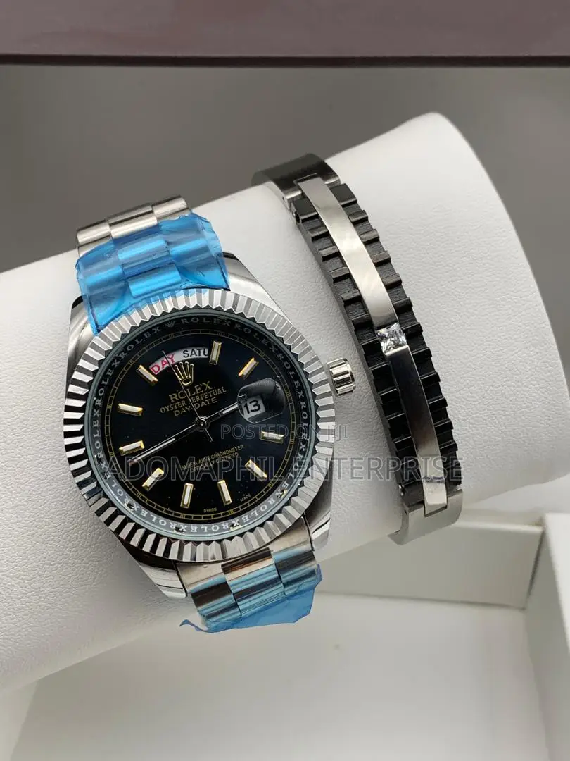 Quality Rolex Watch and Bracelet
