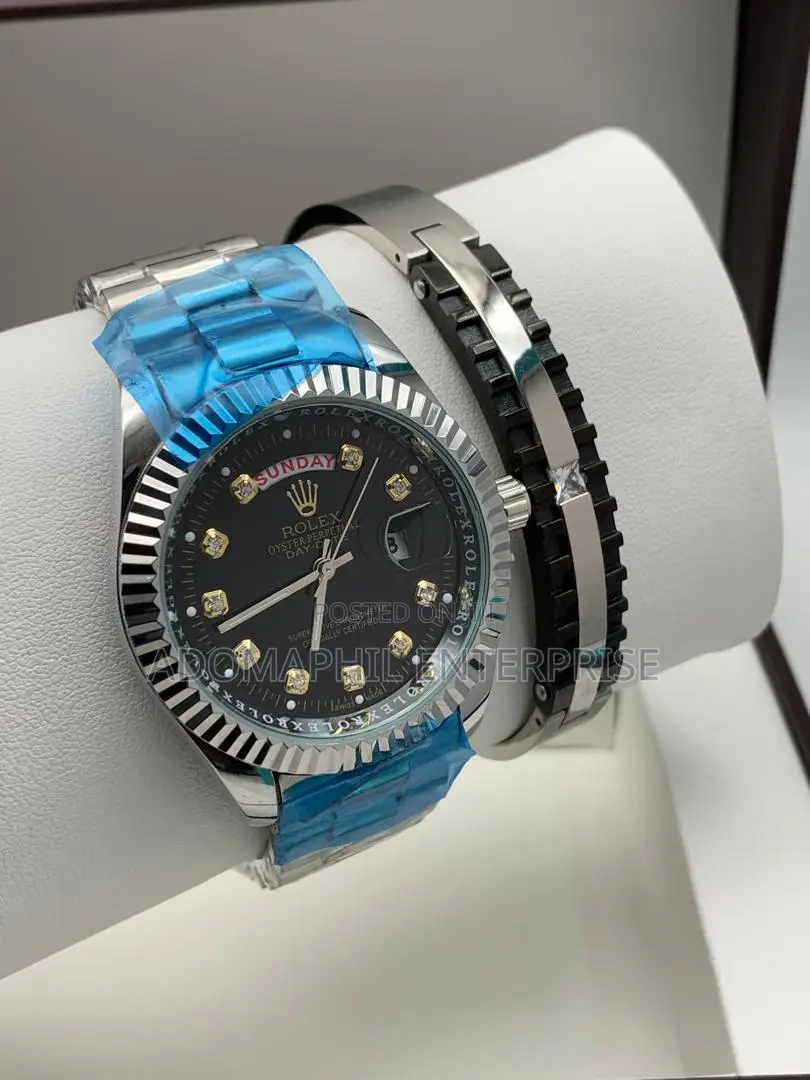 Quality Rolex Watch and Bracelet