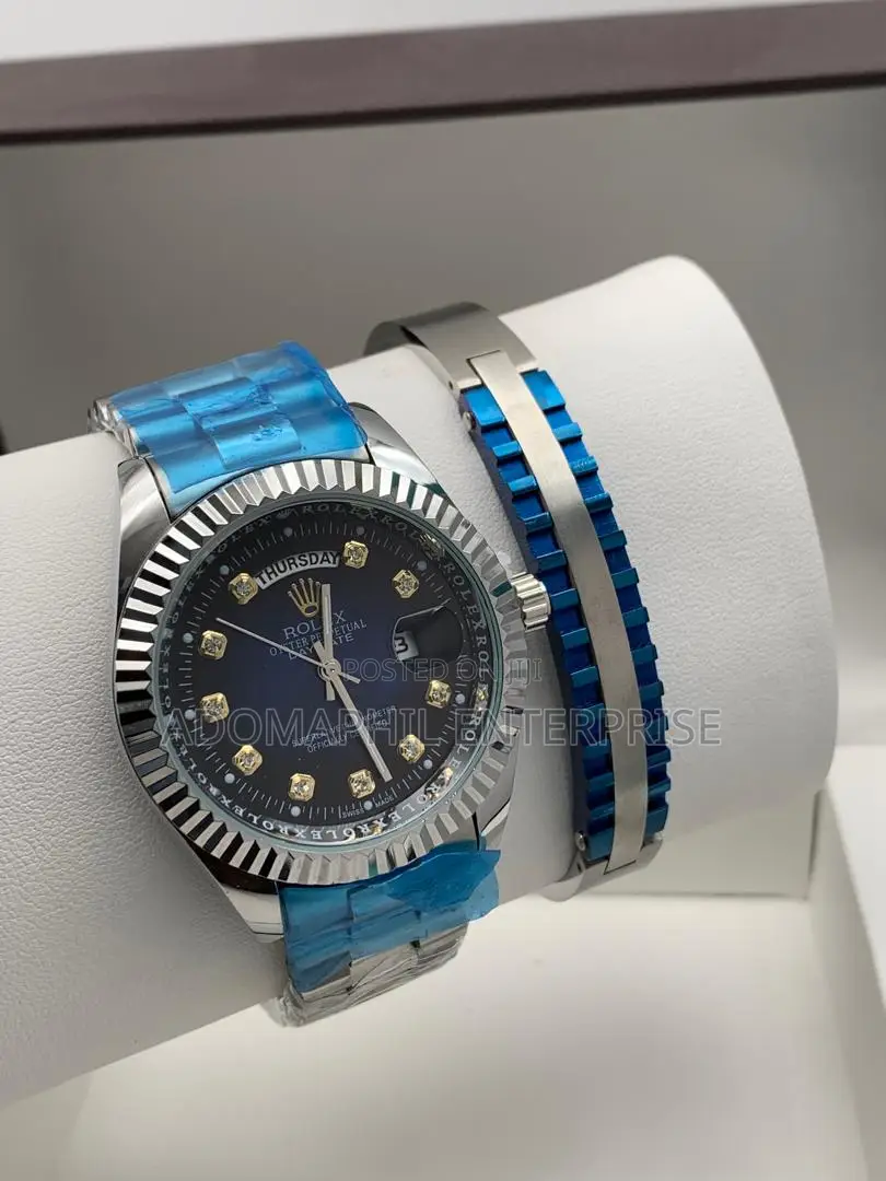 Quality Rolex Watch and Bracelet