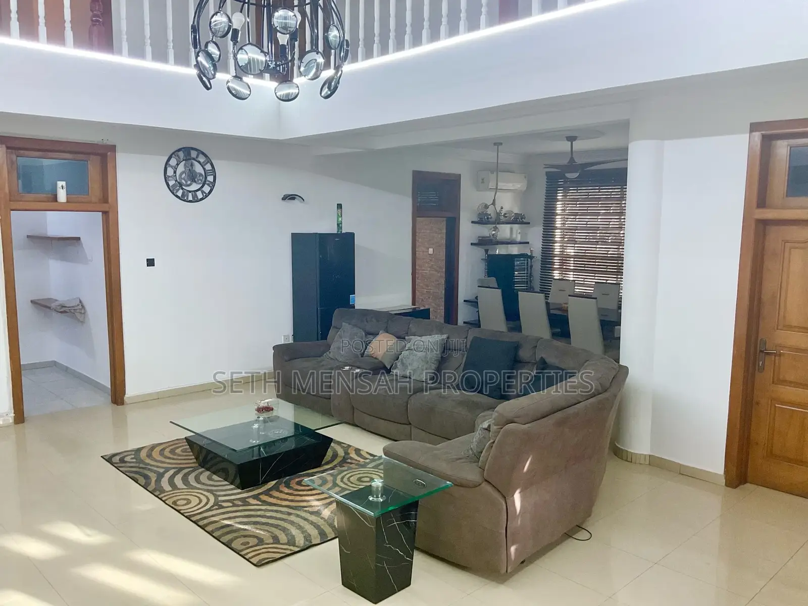 Furnished 4bdrm House in Skm, Airport Residential Area for rent