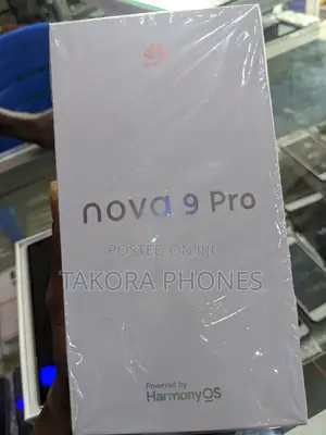 New Huawei nova 9 Pro 128 GB Black