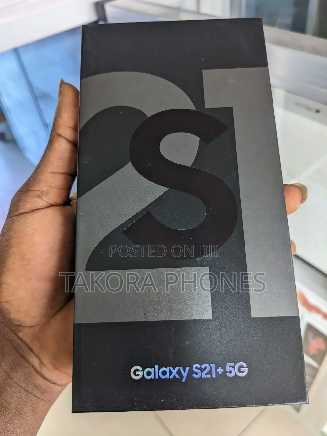 New Samsung Galaxy S21+ 5G 128 GB Black