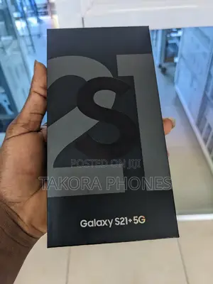 New Samsung Galaxy S21+ 5G 128 GB Black