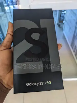 New Samsung Galaxy S21+ 5G 128 GB Black