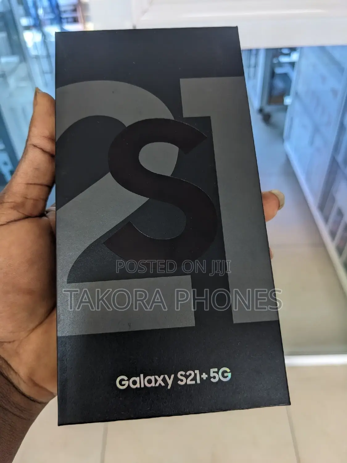 New Samsung Galaxy S21+ 5G 128 GB Black