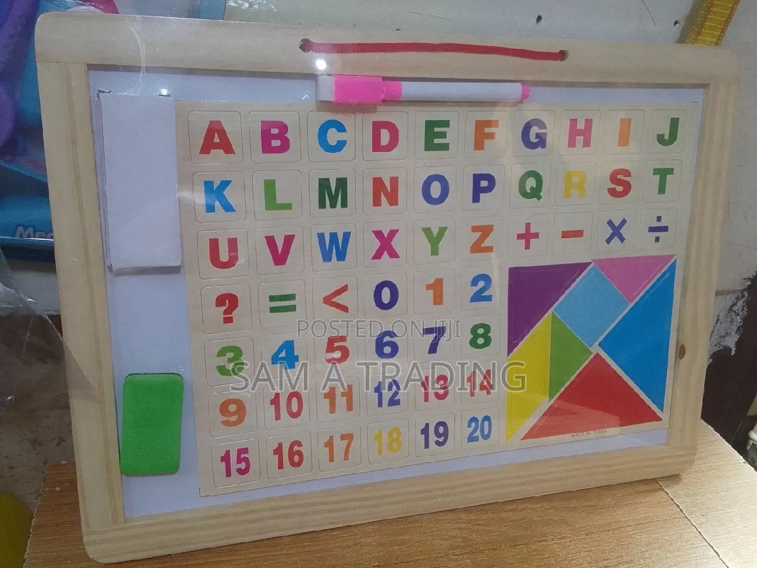 Double Sided White and Black Writing Board