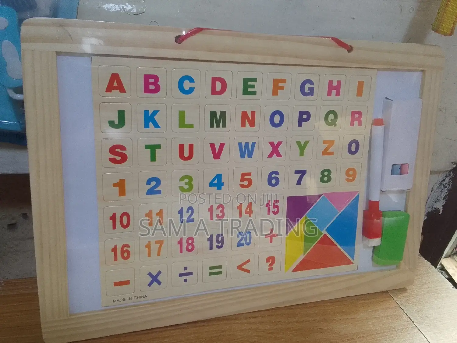 Double Sided White and Black Writing Board